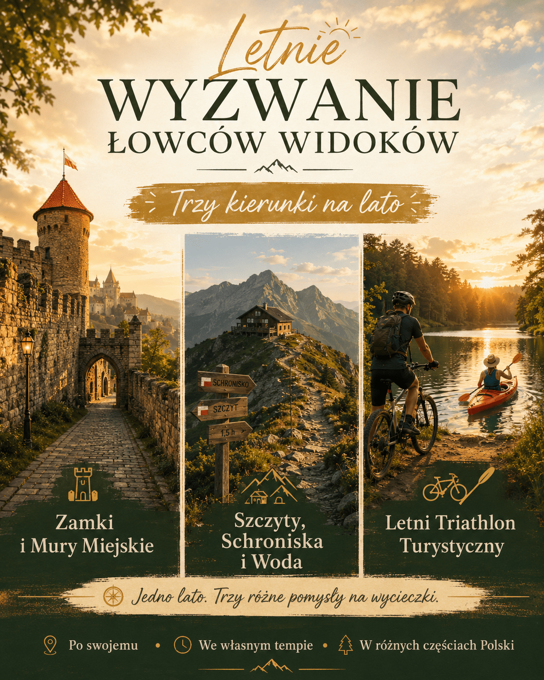 Widokowe Pory Roku — sezonowe wyzwania turystyczne