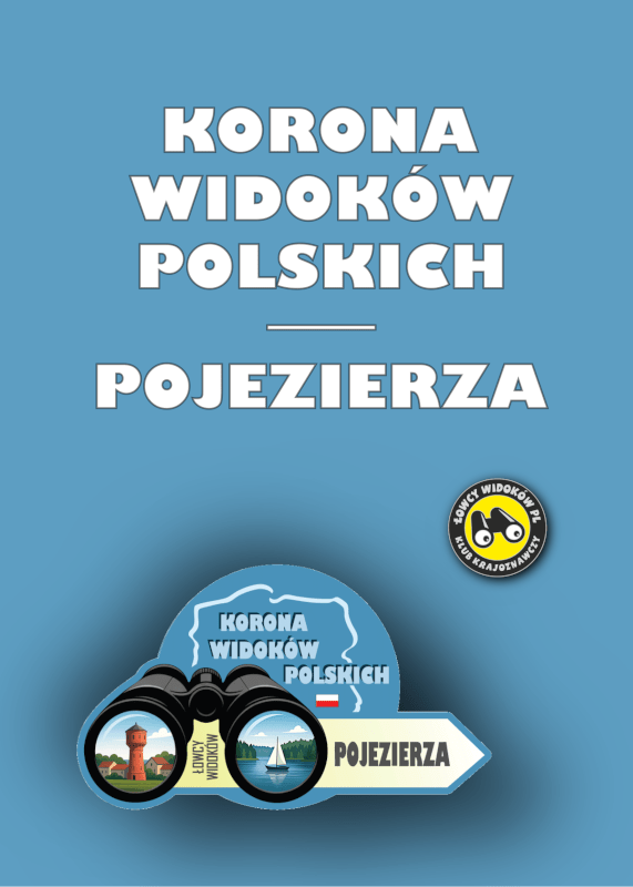Książeczka odznaki Korona Widoków Polskich Pojezierzy