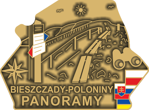 Złota odznaka Bieszczadzkie Panoramy