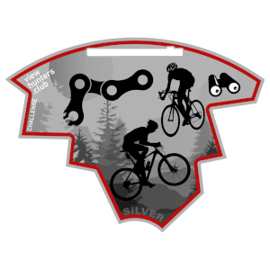 Srebrny medal rowerowy
